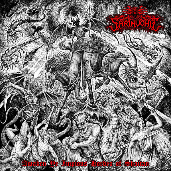 SARINVOMIT (Tur) 'Awaken Ye Impious Hordes of Shaitan' CD