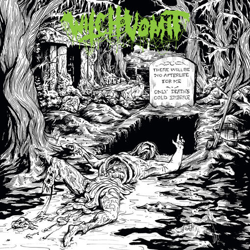 WITCH VOMIT (Usa) 'The Webs of Horror' MINI LP