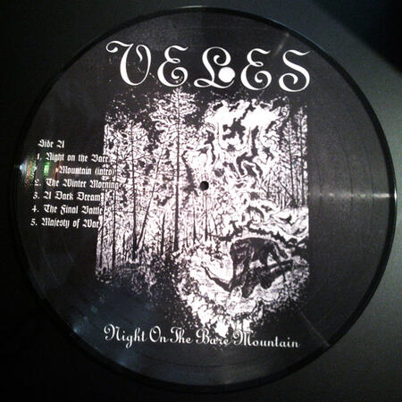 VELES (Pol) 'Night On The Bare Mountain' PICTURE LP