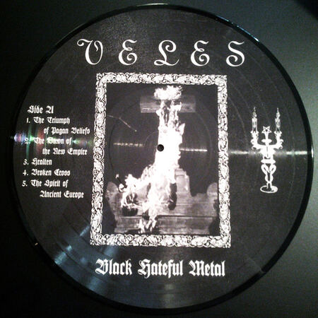 VELES (Pol) 'Black Hateful Metal' PICTURE LP