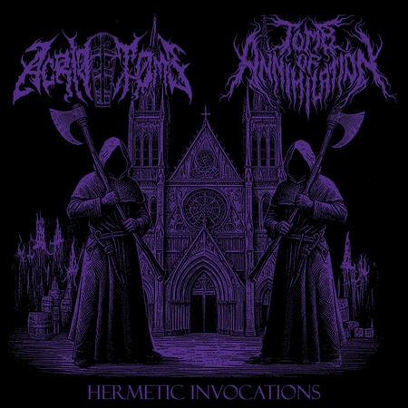 ACRID TOMB / TOMB OF ANNIHILATION (Usa) 'Hermetic Invocations' CD