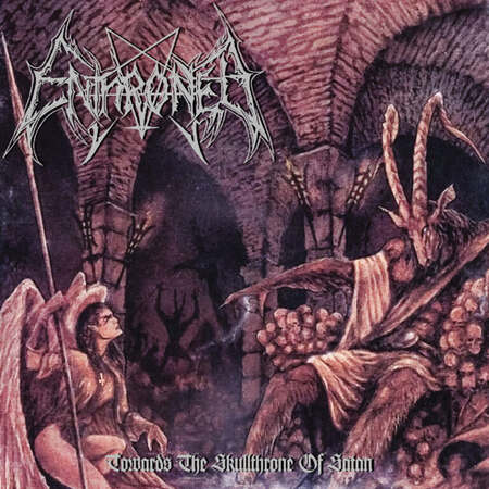 ENTHRONED (Bel) 'Towards The Skullthrone Of Satan' LP