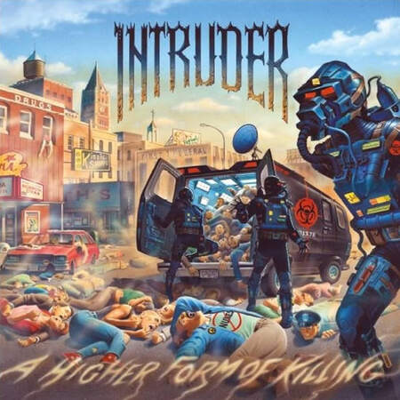 INTRUDER (Usa) ' A Higher Form Of Killing' LP