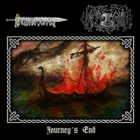 NACHTFALKE (Ger) / HROSSHARSGRANI (Fin) 'Split' CD