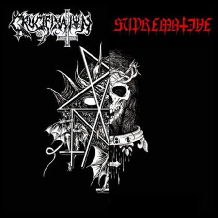 SUPREMATIVE (Spa) / CRUCIFIXATION (Usa) 'Split' CD